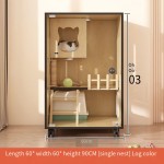 Cat Cabinet Supplier - Customization Modern Small Animal Cabinet Indoor Villa
