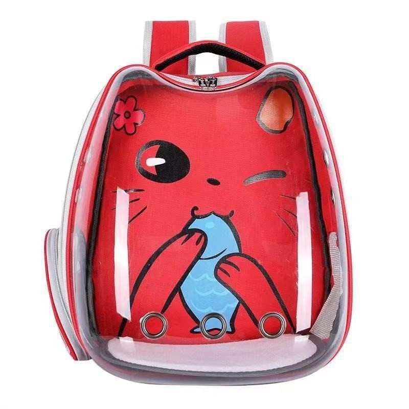 Pet Backpack Factory - Small Capacity Customizable Space Capsule Design
