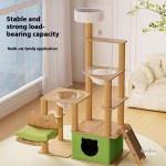 Cat Tree Factory - Integrated Nest Scratching Board Climb Frame Multi-Layer