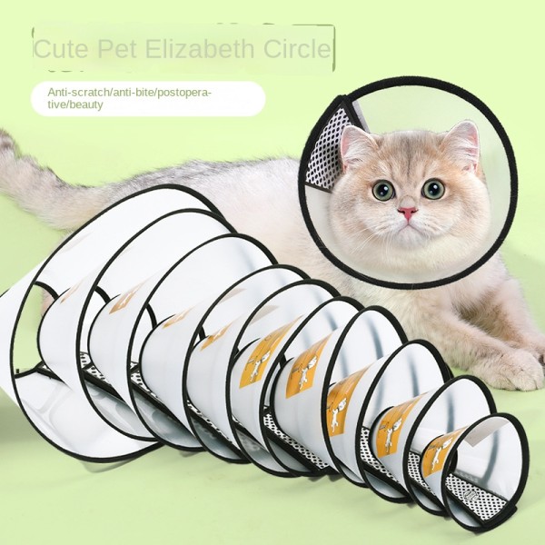 Elizabeth Collar Supplier - Cartoon-Style Personalized Anti-Scratch Ribbon