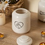 Ceramic Urn Supplier - Modern Custom Shape Pet Funeral Supplies Animals