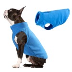 Pet Clothes Supplier - Support Customized Warm Solid Color Thickened Fleece Vest