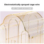 Parrot Cage Factory - Brand-new Upgraded Metal Aviary Outdoor