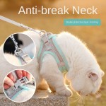 Pet Harness Factory - Solid Pattern Vest-Style Traction Rope for Pets