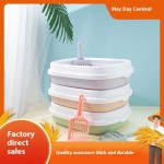 Cat Litter Box Factory - Direct Factory Large Semi-Closed Anti-Splash