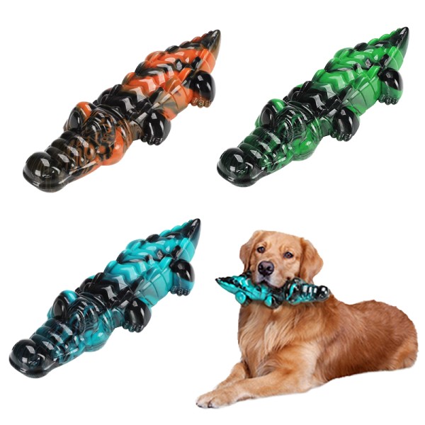 Dog Chew Toy Factory - Hot Sale Alligator Shaped Tough Nylon-Indestructible