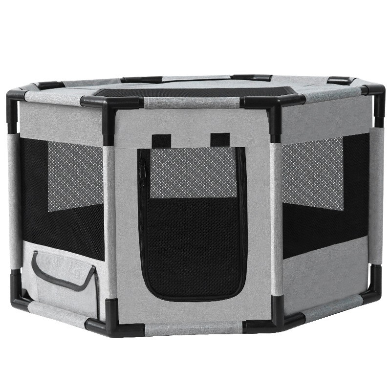 Pet House Factory - Solid Pattern Indoor Mesh Outer Bag Integrated Nest