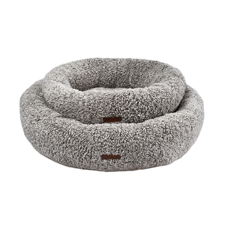 Pet Cushion Manufacturer - Manufacturer's Luxury Soft Fleece Plush Round Donut