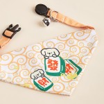 Pet Scarf Supplier - Adjustable Polyester Solid Animal Pattern Personalized