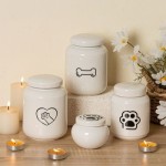 Ceramic Urn Supplier - Modern Custom Shape Pet Funeral Supplies Animals