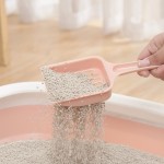 Pet Waste Tool Supplier - Durable Plastic Tofu Litter Shovel Fall-Resistant Design