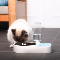 Pet Bowl Manufacturer - Original New Dual-Use Plastic Automatic Water Feeder