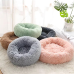 Pet Cushion Manufacturer - Manufacturer's Luxury Soft Fleece Plush Round Donut
