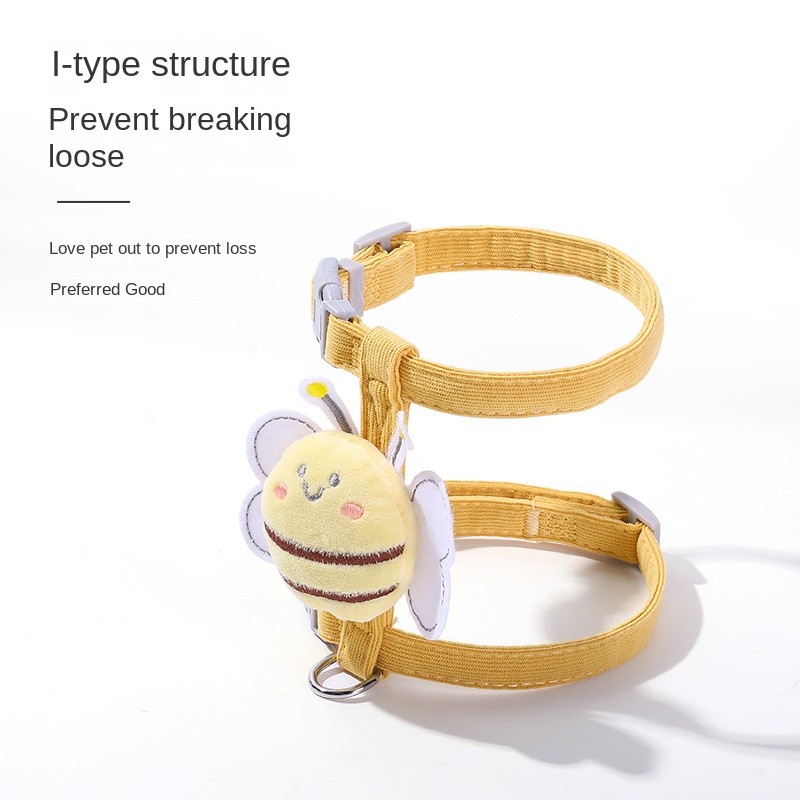 Cat Traction Rope Factory - Adjustable I-Shape Anti-Breakout Padded Vest