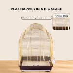 Parrot Cage Factory - Brand-new Upgraded Metal Aviary Outdoor