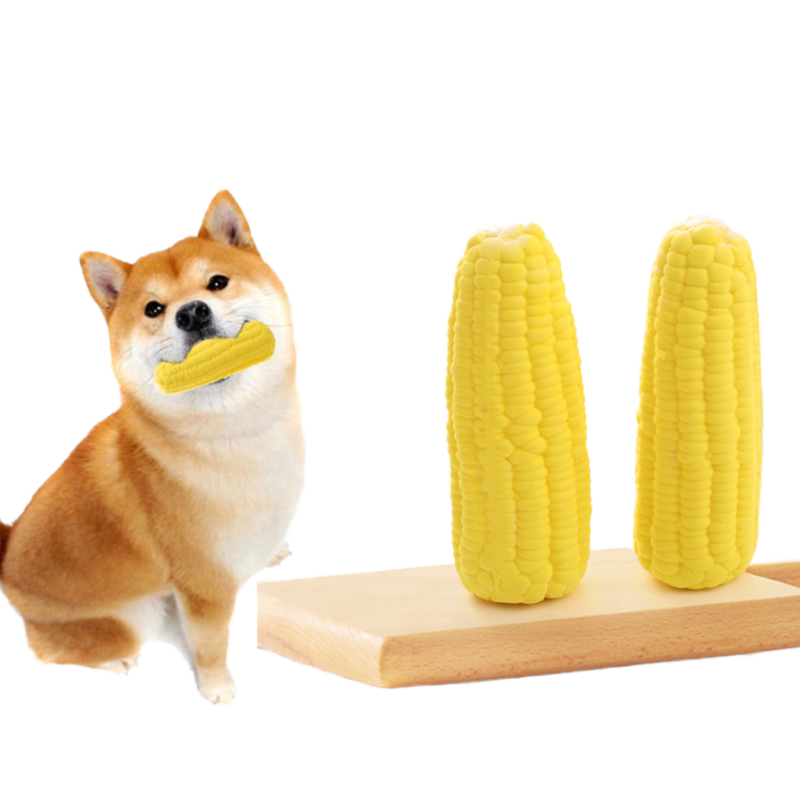 Dog Toy Factory - New Eco-Friendly Latex Squeaky Simulation Corn Grinding