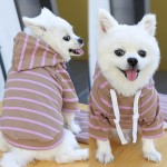Pet Hoodie Manufacturer - Striped Classic Style Winter Fighting Clothes