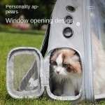 Cat Bag Factory - Wholesale Transparent Oxford Space Capsule Pet Carrier