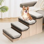 Pet Stairs Manufacturer - Portable Foldable Storage Dog Stairs Climbing Ladder