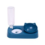 Pet Feeder Supplier - Automatic Double with Water Bottle Stainless Steel Bowls