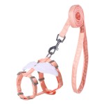 Pet Harness Supplier - Fashionable Nylon Adjustable I-Shaped Polyester Chest
