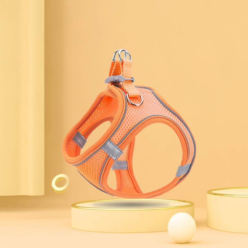 Pet Traction Rope Manufacturer - Fashionable Nylon Vest Lovely Style Walking Gear