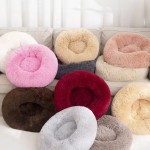 Pet Bed Supplier - Hot Selling Modern Plush Solid Pattern Winter Warmth