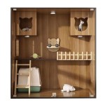 Cat Cabinet Supplier - Customization Modern Small Animal Cabinet Indoor Villa