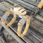 Pet Traction Rope Supplier - Bee Cat Comfortable Nylon I-Shaped Adjustable