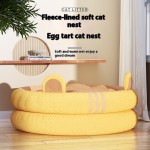 Cat Kennel Manufacturer - Four Seasons Universal Egg Tart Design Warm Wool