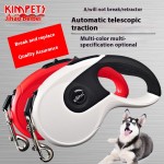 Pet Traction Rope Supplier - Automatic Telescopic Nylon 3/5/8m Reflective