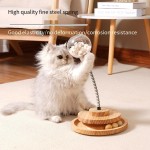 Cat Toy Supplier - Eco-Friendly Sustainable Set Spring Rotating Leaky Food Ball