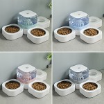 Automatic Feeder Factory - Portable Removable Washable Stainless Steel Double Bowl
