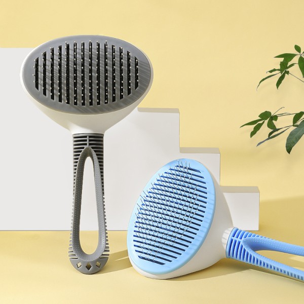 Pet Comb Factory - Automatic Hair Removal Comb Open Knot Styling Cat Comb