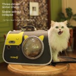 Dog Backpack Manufacturer - Large Capacity Reflective Zipper Closure Breathable