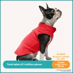 Pet Clothes Supplier - Support Customized Warm Solid Color Thickened Fleece Vest