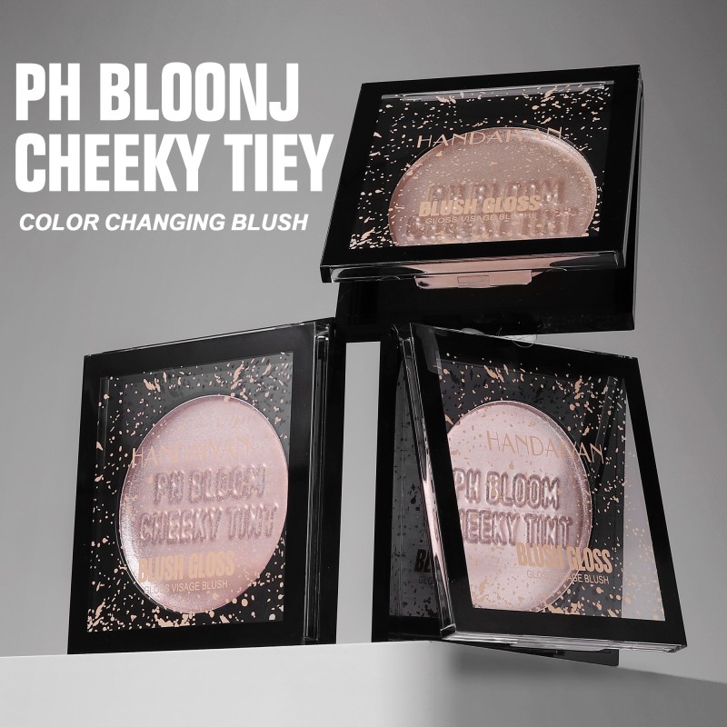 Cheek Blush Supplier - Shimmer Hydrate Temperature Change 3 Color Multi-use