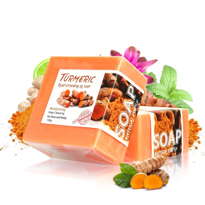 Handmade Soap Factory - Goat Milk Turmeric Coffee Soap