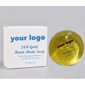 Gold Soap Manufacturer - Private Label 24k Gold Leaf Soap