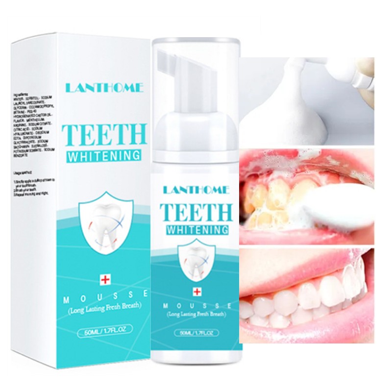 Teeth Whitening Mousse Manufacturer - Organic Fresh Breath Mousse