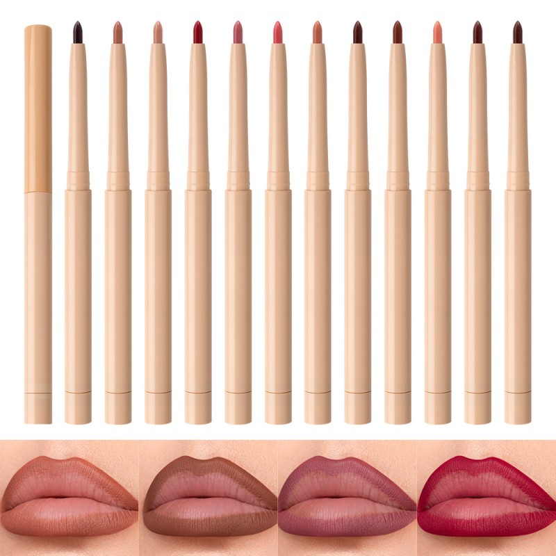 Lip Liner Supplier - Weightless Waterproof Automatic Rotating Pencil