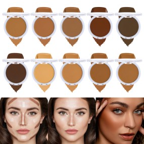 Cream Contour Palette Manufacturer - High Pigment Smooth Blendability 10 Color
