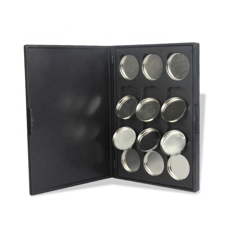 Magnetic Pans Supplier - DIY 12 PCS 26mm Empty Magnetic Eyeshadow Pans