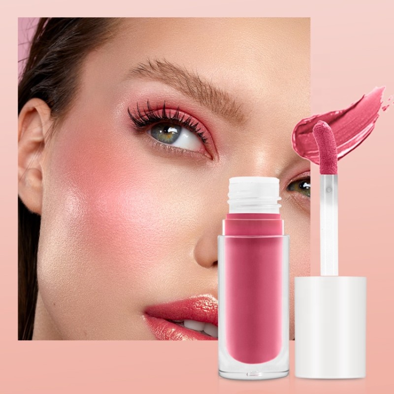 Liquid Blush Manufacturer - Cruelty Free Liquid Cheek Lip Blush Pigment