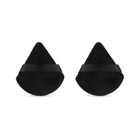 粉扑厂家-化妆品天鹅绒柔软三角粉扑套装