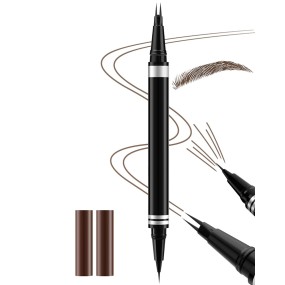 Eyebrow Pen Factory - 2 in 1 Dual-Ended Liquid Eyebrow Pen Waterproof