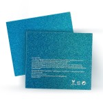 眼影盘厂家-高品质30色蓝色方形眼影