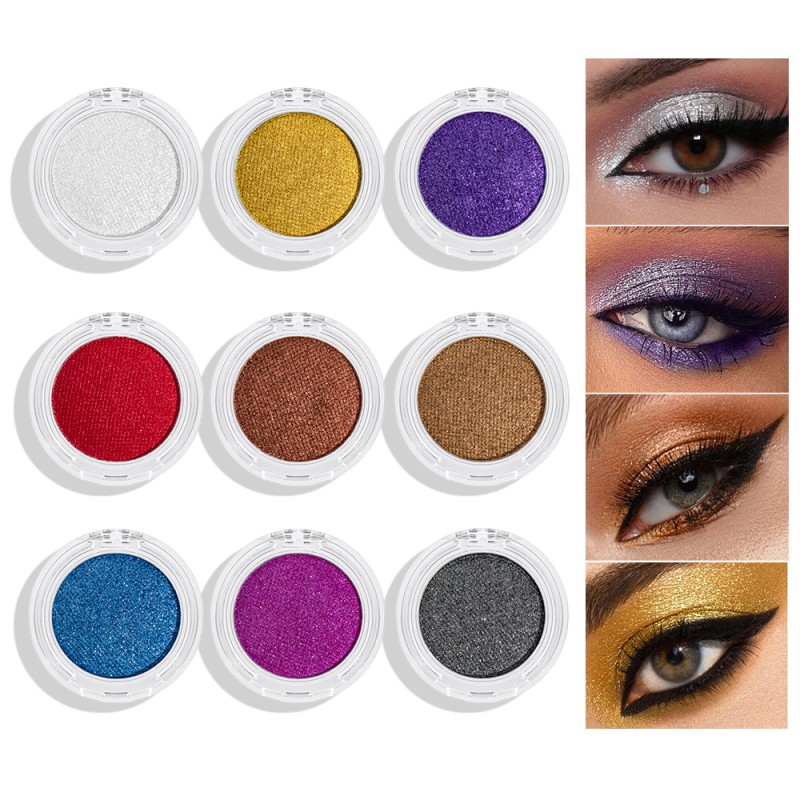 Eyeshadow Supplier - Long Lasting 10 Colors Wet Look Shimmer Putty Mousse