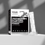 Creatine Sports Nutritional Supplement Powder for Adults Enhances Exercise Endurance