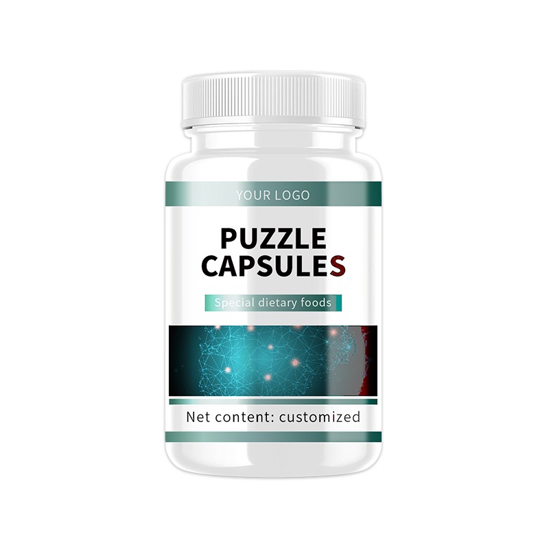 Puzzle Capsules Brain-Nutritious Dietary Supplements for Tranquilizing Sleep & Elevating Mood Pills Dosage Not Pregnant Women